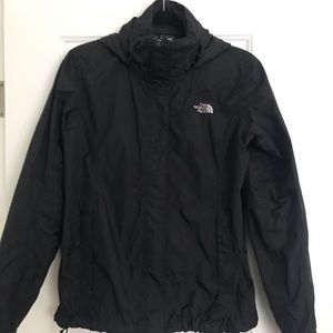 The North Face Rain Jacket Black Sz M